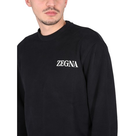 zegna carbon sweatshirt