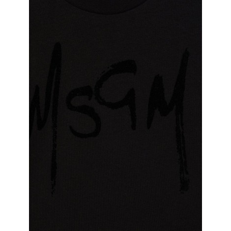 msgm t-shirt corta jersey