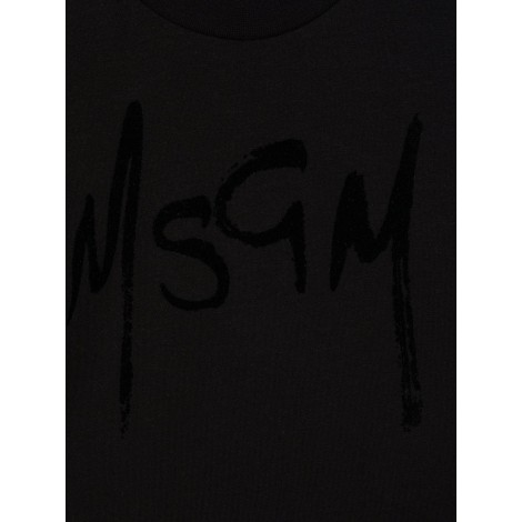 msgm t-shirt corta jersey