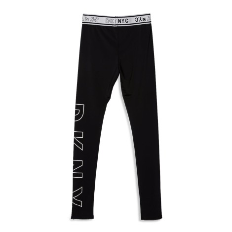 dkny leggings con stampa