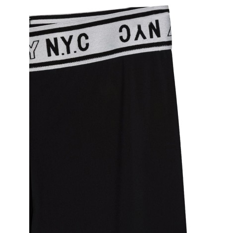 dkny leggings con stampa