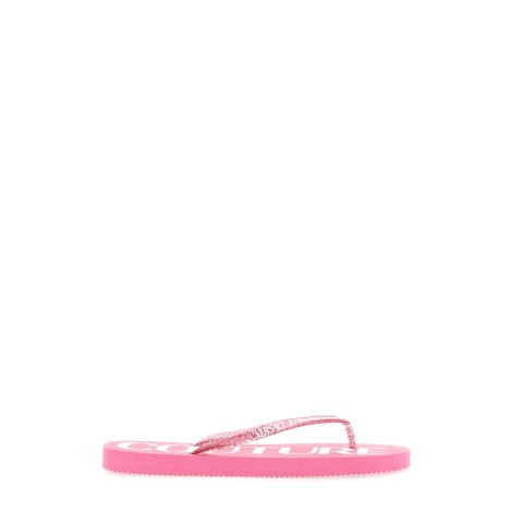 versace jeans couture thong sandal