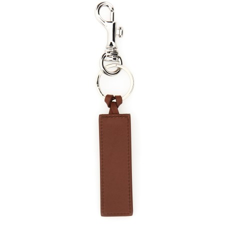 a.p.c. keychain with logo