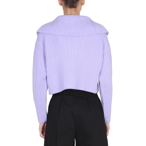 patou ribbed wool sweater