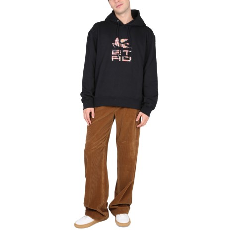 etro sweatshirt with logo patch