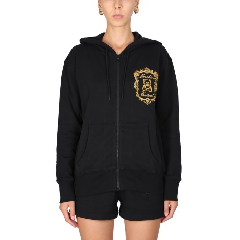 moschino sweatshirt with logo print