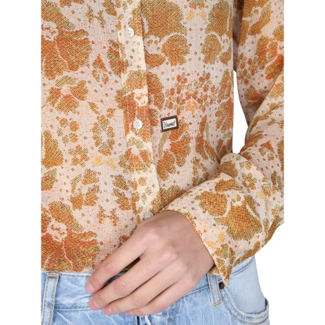 dsquared crepe shirt