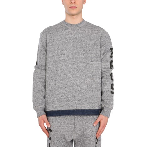 dsquared crew neck sweatshirt