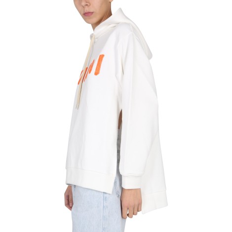 marni logo hoodie