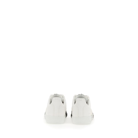 maison margiela replica sneaker with patent leather