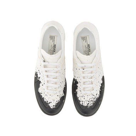 maison margiela replica sneaker with patent leather