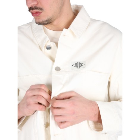 études cotton shirt jacket