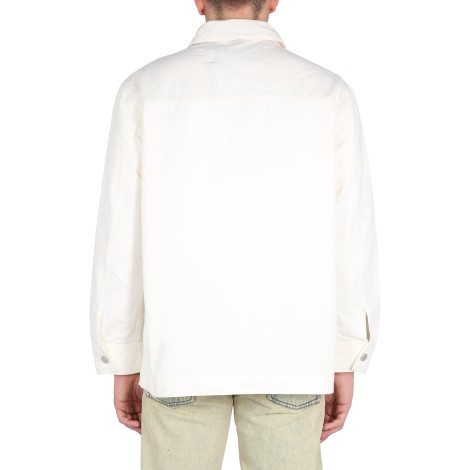 études cotton shirt jacket