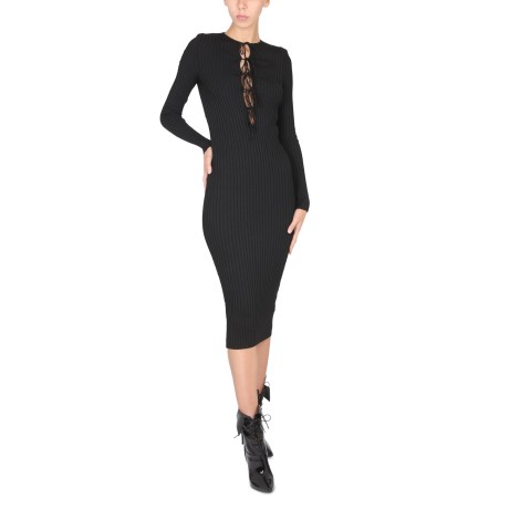 philosophy di lorenzo serafini knitted midi dress