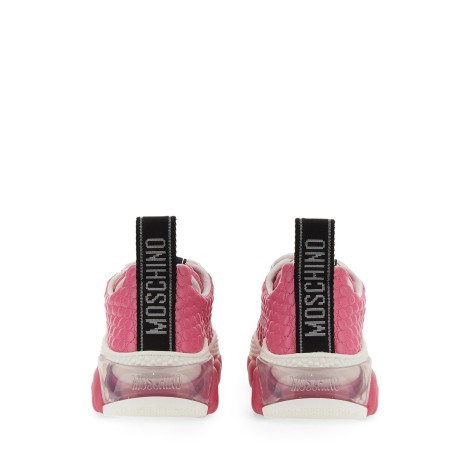 moschino teddy bubble sneaker