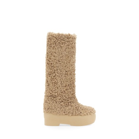 gia borghini shearling ski boot