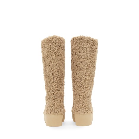 gia borghini shearling ski boot