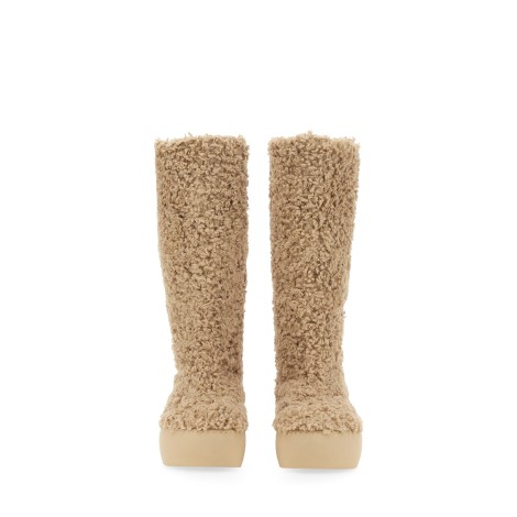 gia borghini shearling ski boot