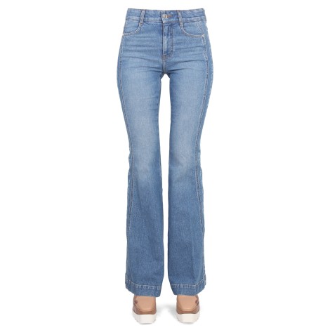 stella mccartney jeans with logo