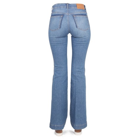 stella mccartney jeans with logo