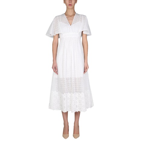 anna molinari embroidered dress 