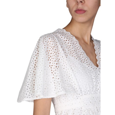 anna molinari embroidered dress 