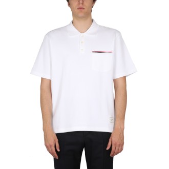 thom browne cotton polo