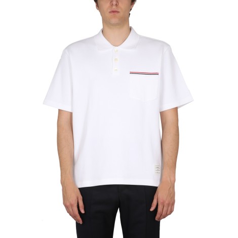 thom browne cotton polo