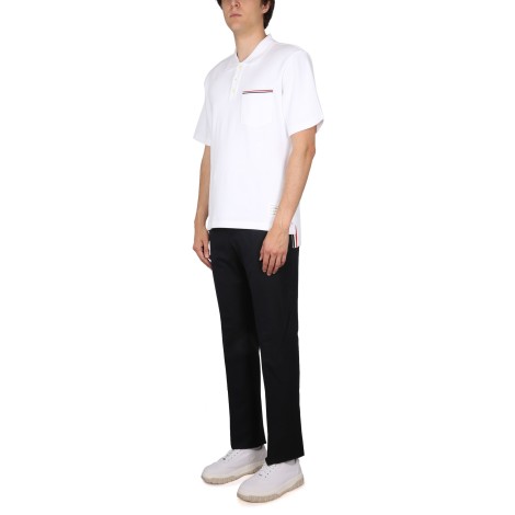 thom browne cotton polo