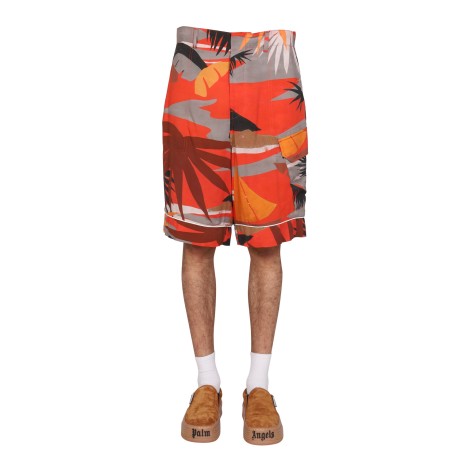 palm angels cargo bermuda shorts 