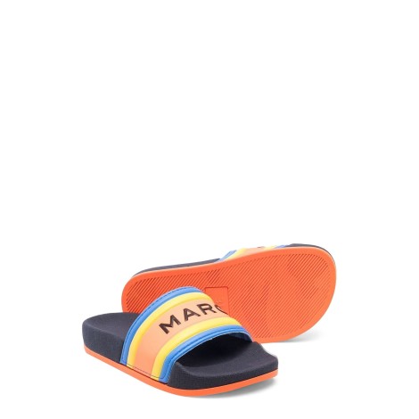 marc jacobs logo headband slipper