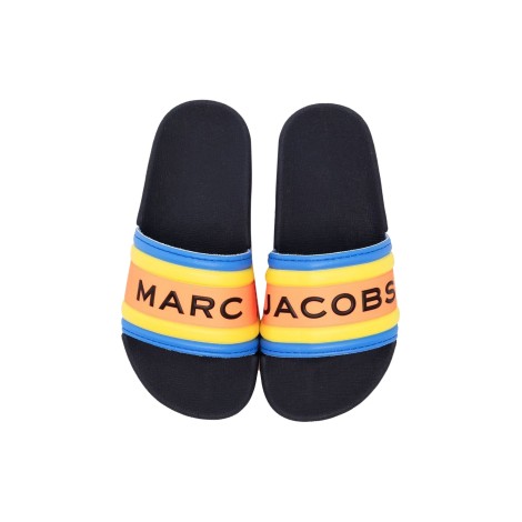 marc jacobs logo headband slipper