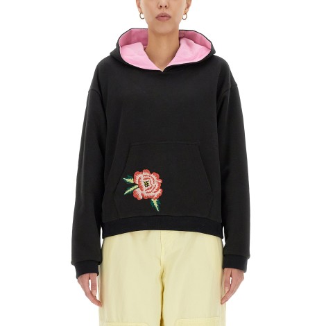 kenzo reversible cotton sweatshirt