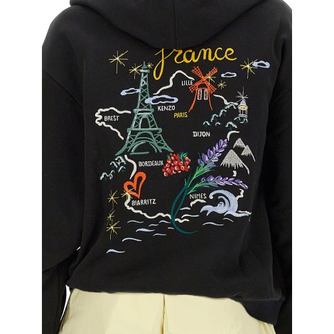 kenzo reversible cotton sweatshirt