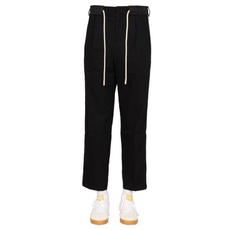 palm angels elastic waist trousers 