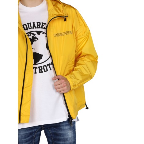 dsquared windbreaker with logo