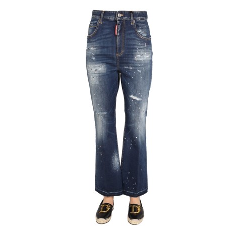 dsquared jeans wide leg