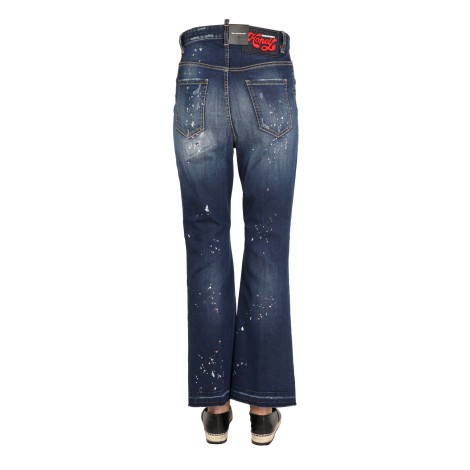 dsquared jeans wide leg