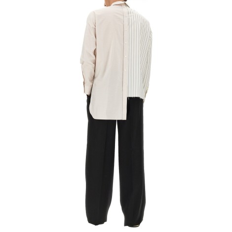 lanvin asymmetrical shirt