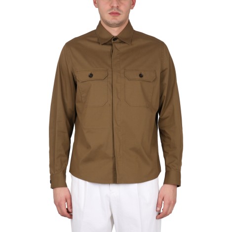 zegna cotton shirt