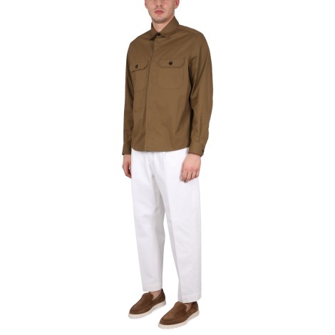 zegna cotton shirt