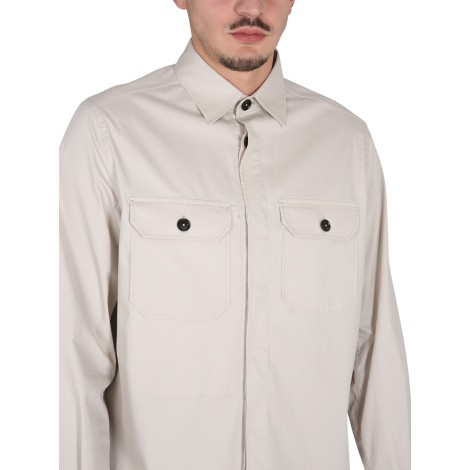 zegna shirt with pockets