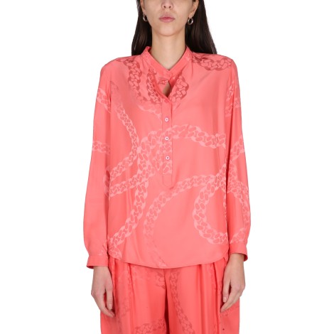 stella mccartney silk blend shirt