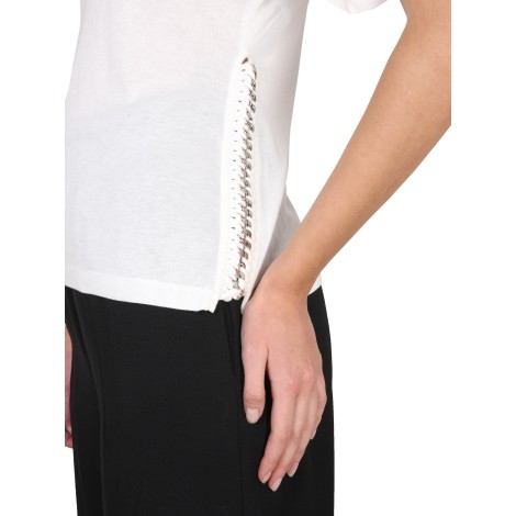 stella mccartney t-shirt with chain detail