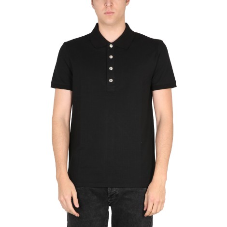 balmain cotton polo