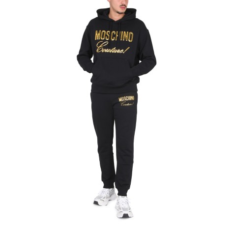 moschino sweatshirt with logo