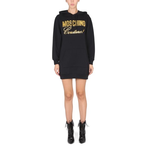 moschino sweatshirt with logo