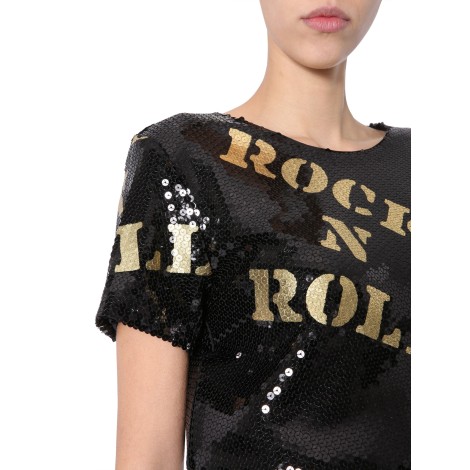 moschino t-shirt with sequins