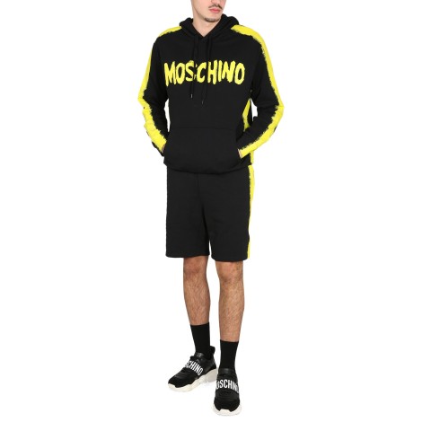 moschino sweatshirt with logo