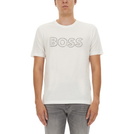 boss t-shirt with logo